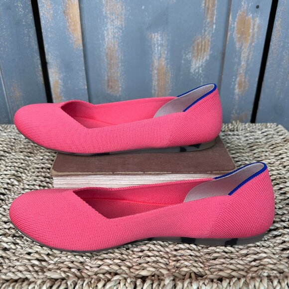 Rothy's The Flat Limited Edition Grapefruit Sz 9 - Picture 9 of 16